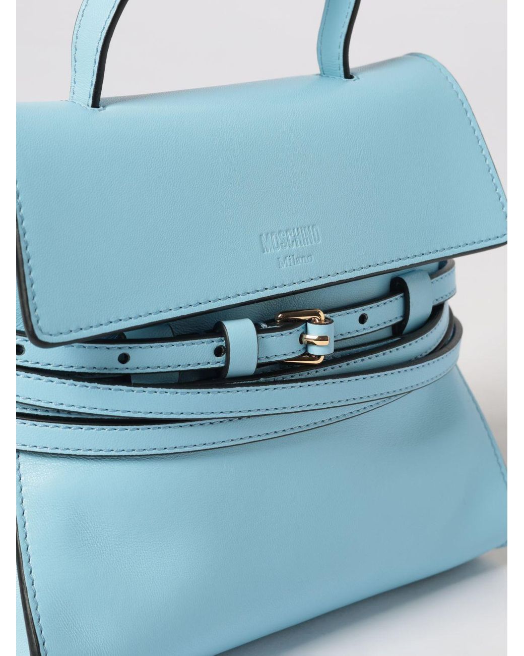 Moschino Couture Blue Shoulder Bag