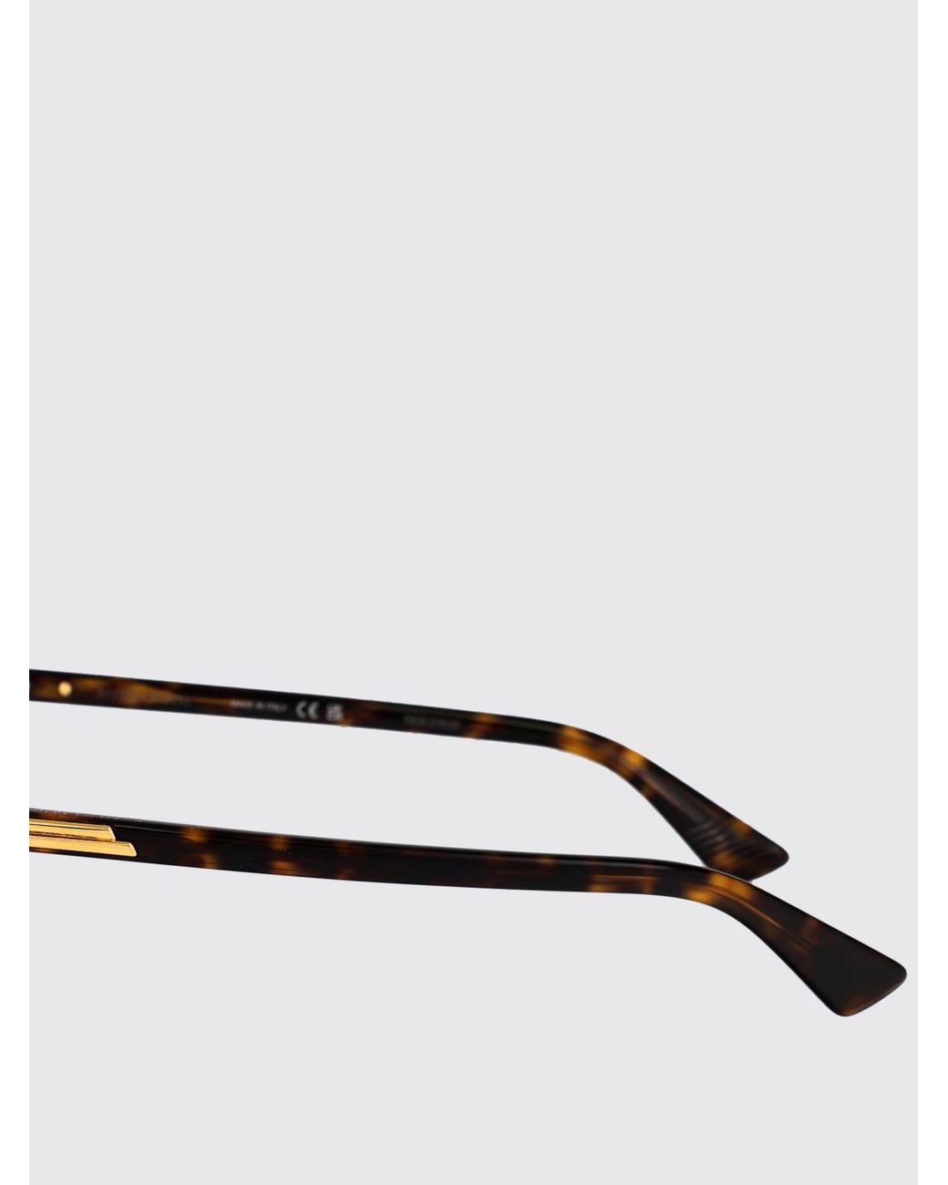 Bottega Veneta Brown Acetate Optical Glasses for men