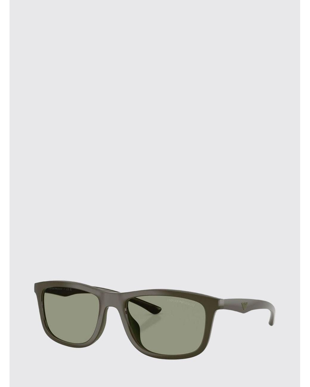 Emporio Armani Green Aviator Sunglasses for men