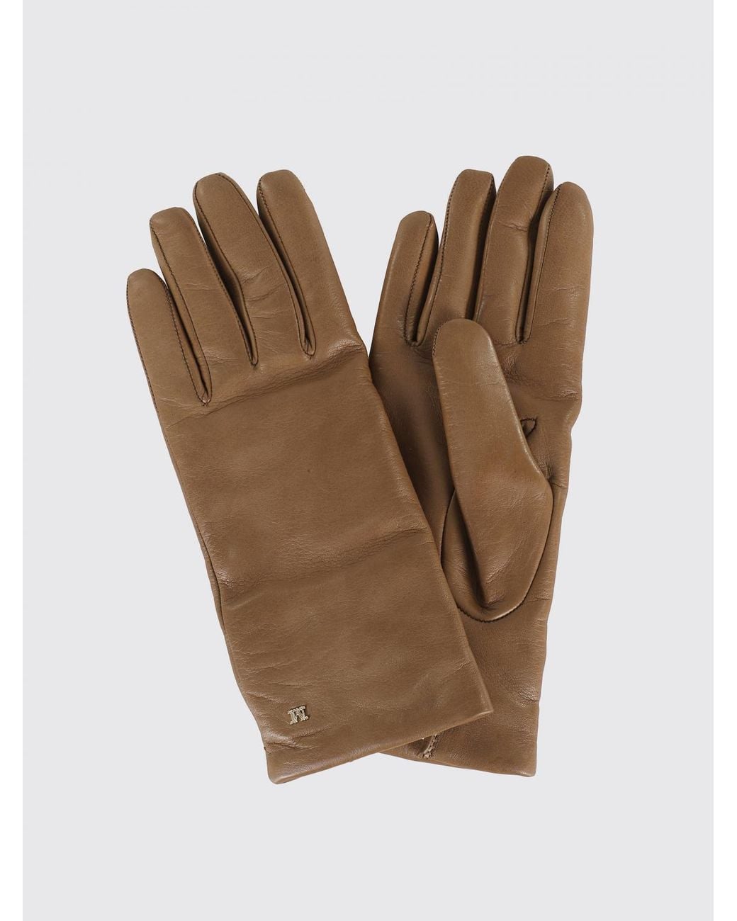 Max Mara Brown Gloves