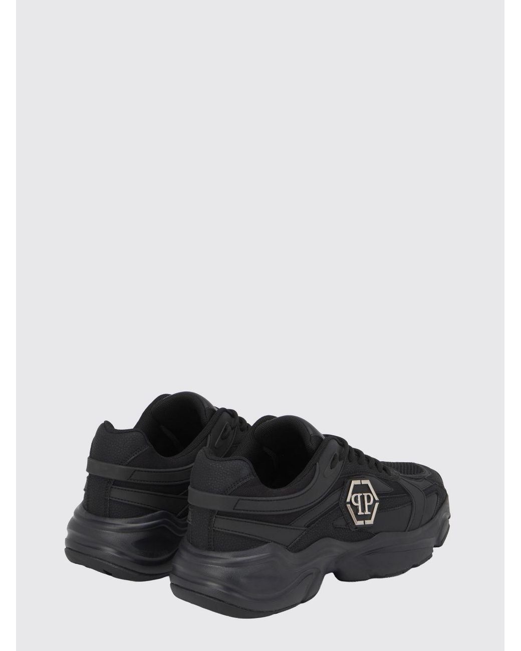 Philipp Plein Black Sneakers for men