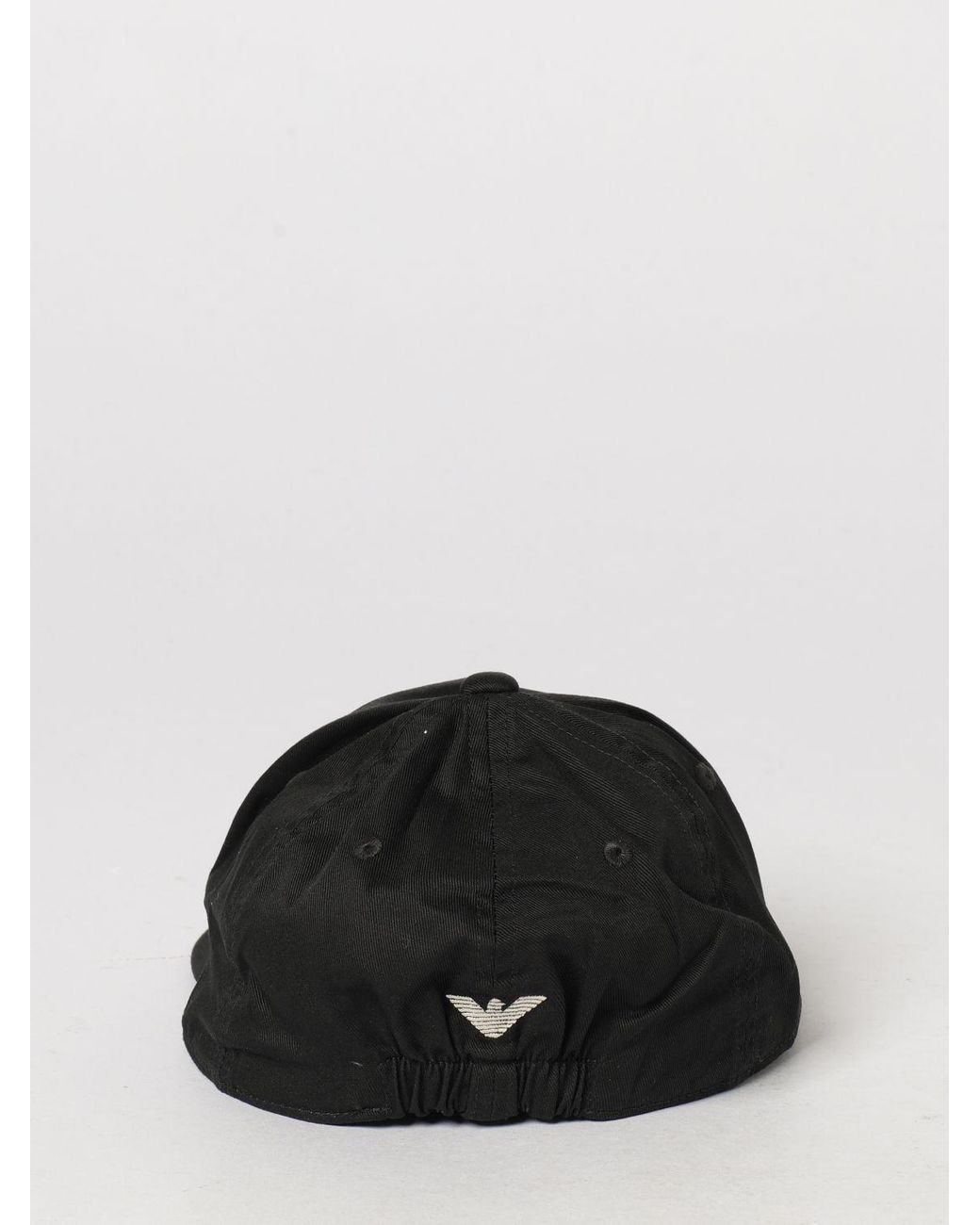 Emporio Armani Black Hat for men