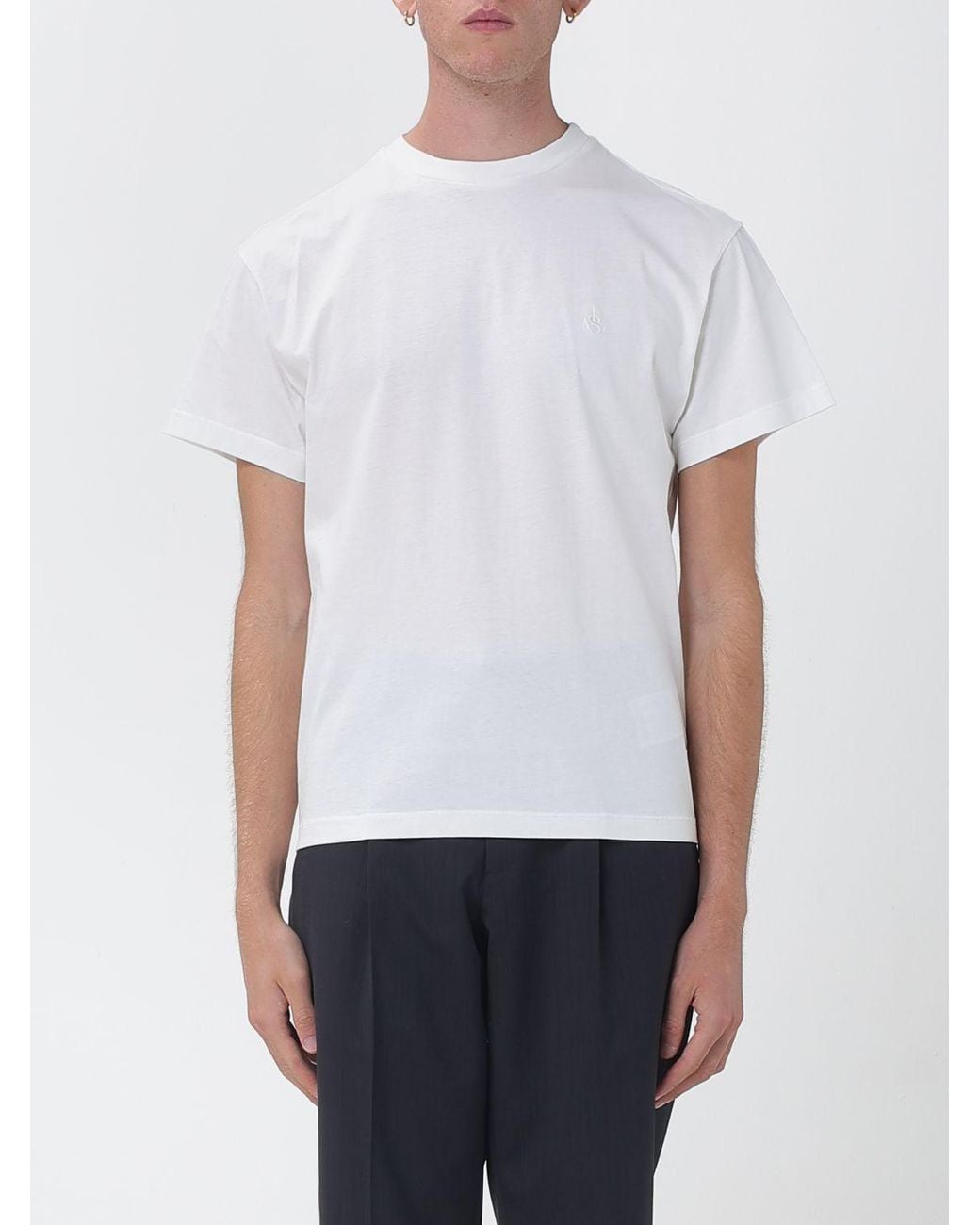 Jil Sander White Set Of Three Pure Cotton Crew Neck T-Shirts for men