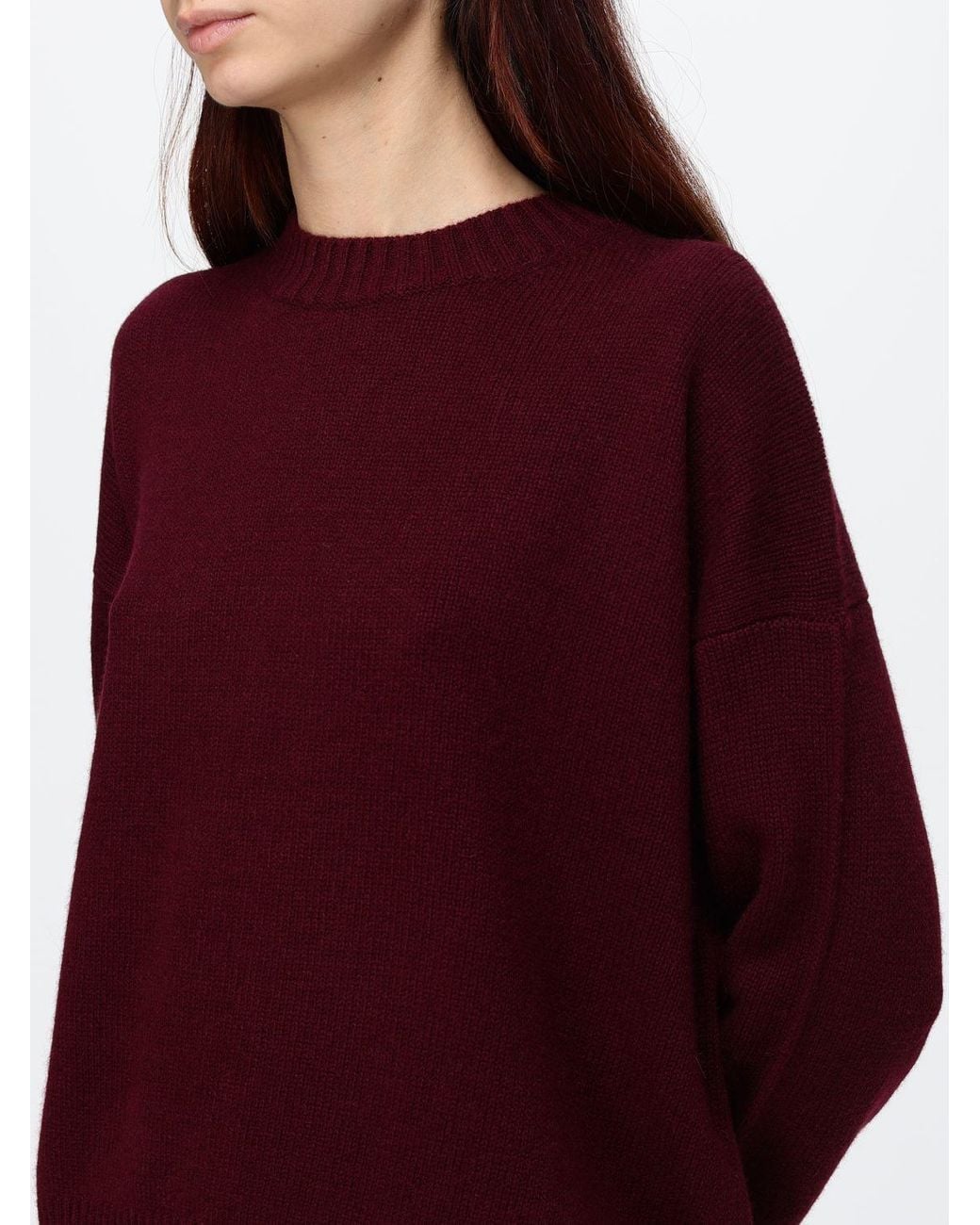Allude Red Sweatshirt