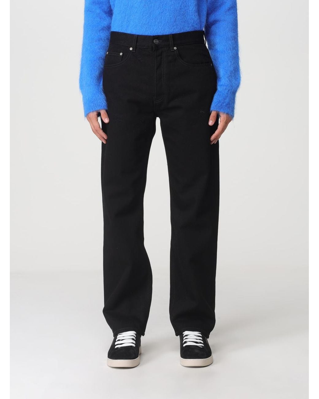 Palm Angels Blue Denim Jeans for men