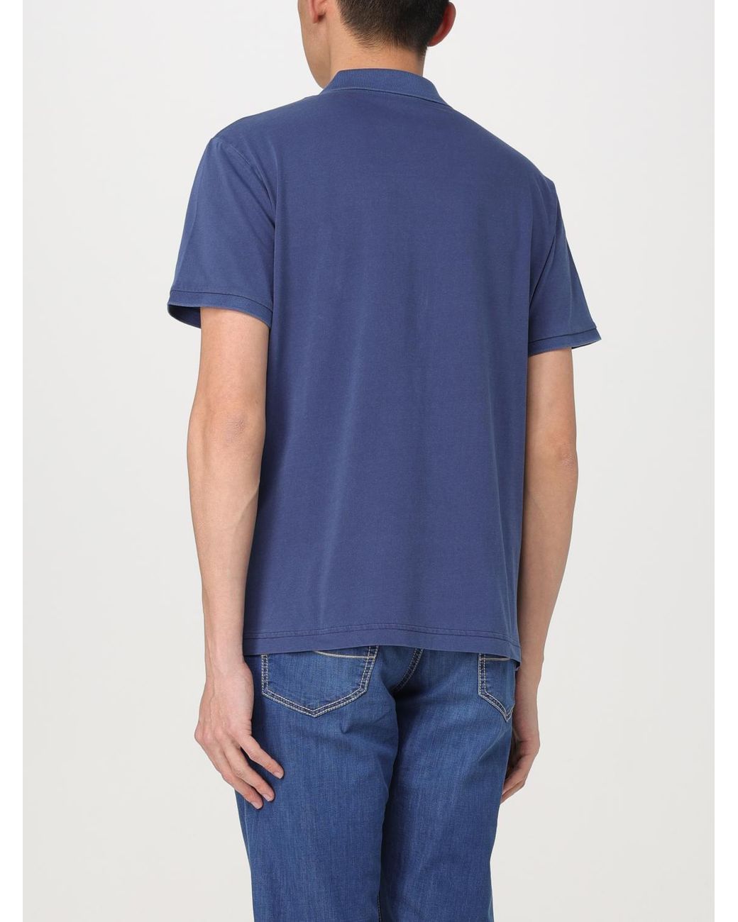 Fay Blue Polo Shirt for men