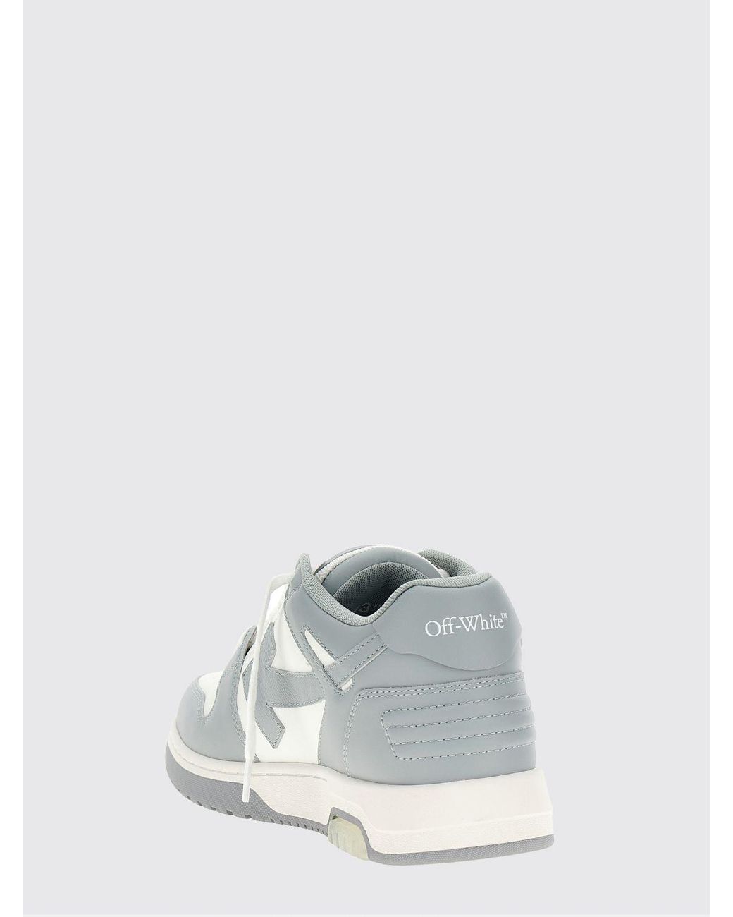Off-White c/o Virgil Abloh White Out Of Office Leather Sneakers for men