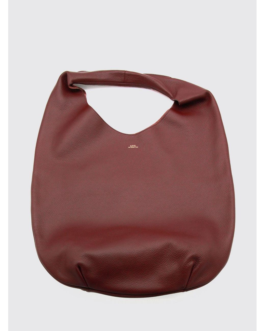 A.P.C. Red Le Neige Large Shoulder Bag for men
