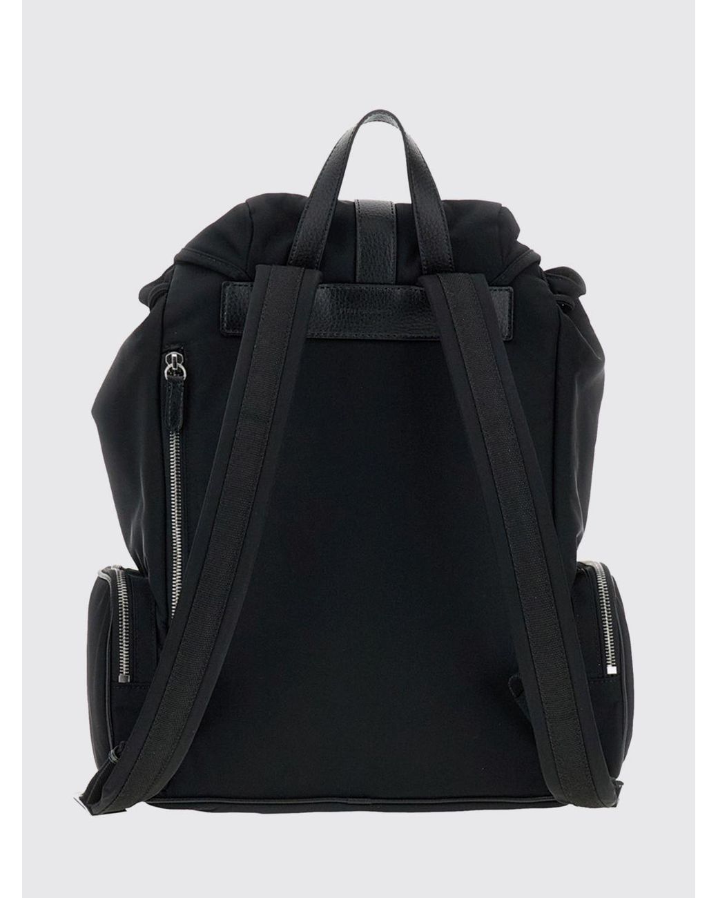 Stella McCartney Black Dartmoor Technical Fabric Backpack