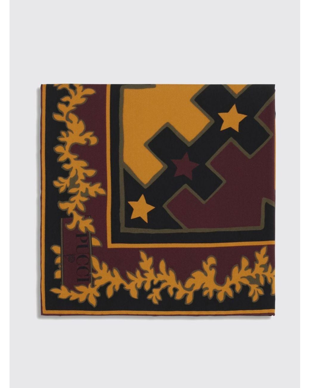 Emilio Pucci Red Scarf