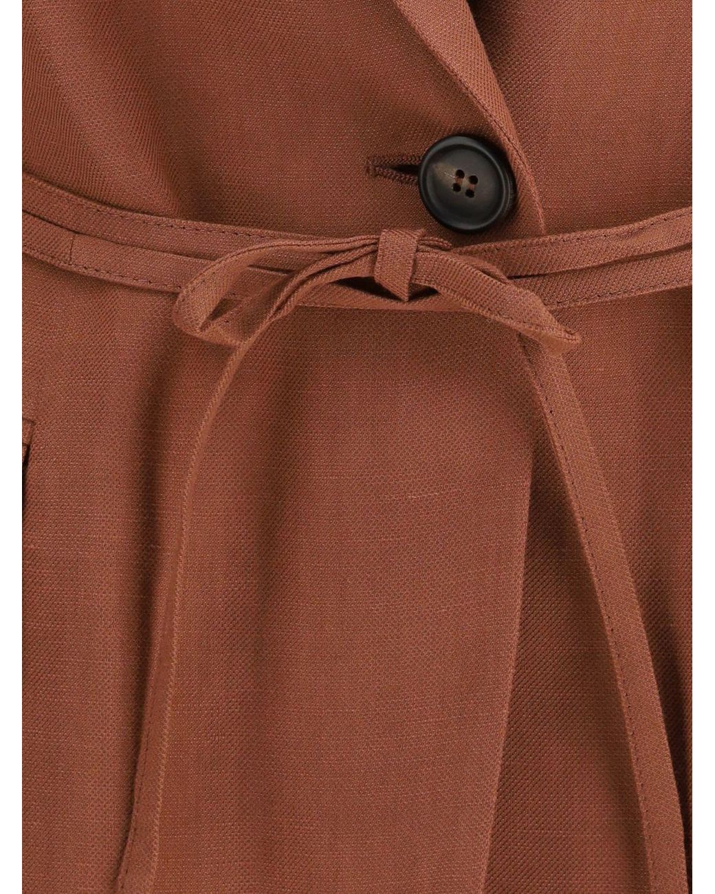Brunello Cucinelli Brown Viscose Blazer