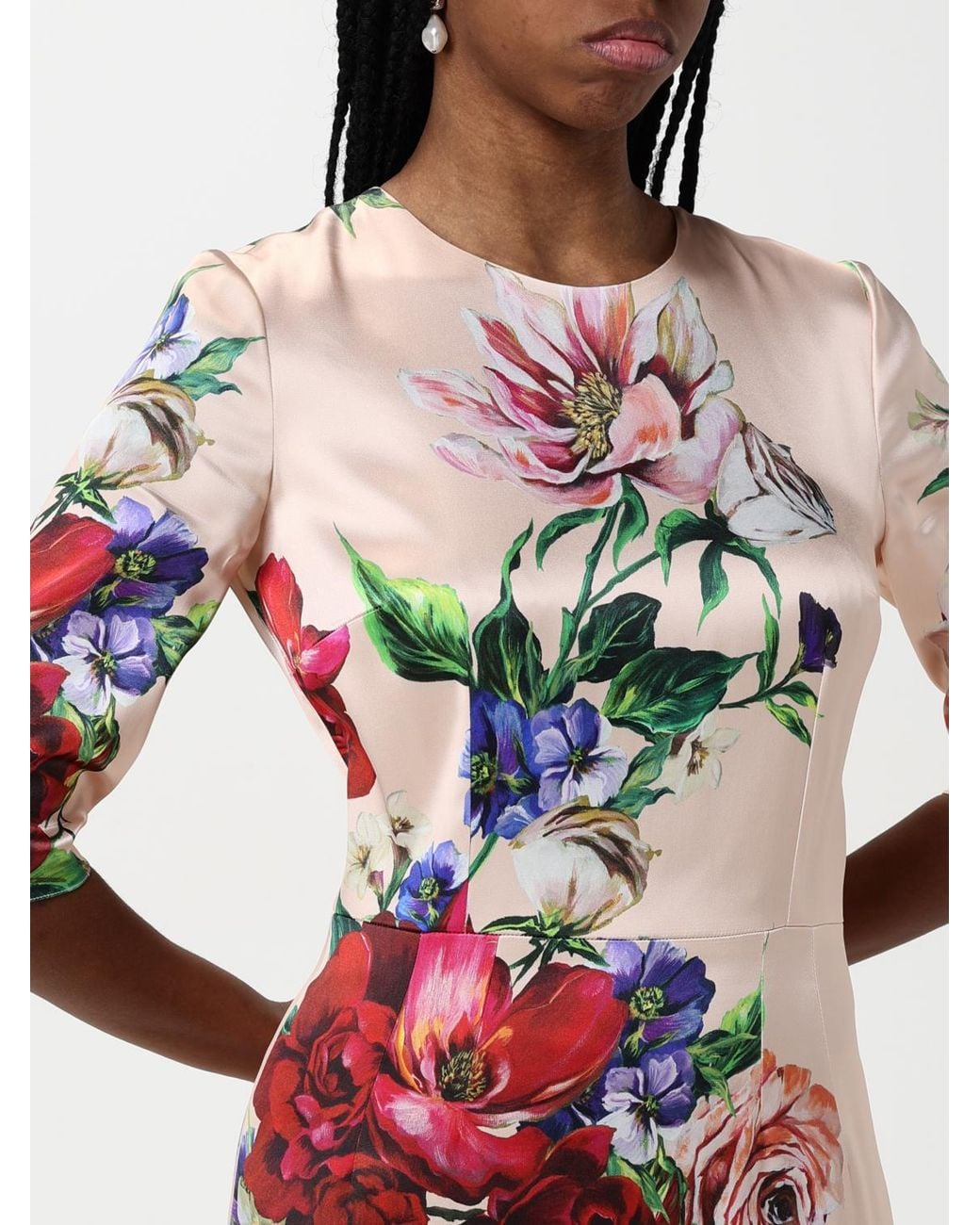 Dolce & Gabbana White Dolce &Amp Gabbana Dress