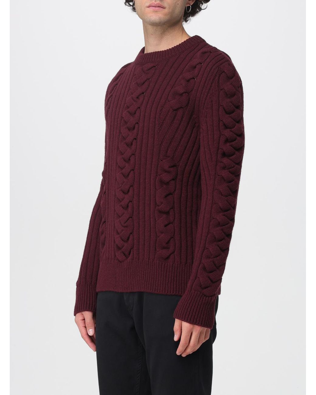 McQueen Purple Jumper for men