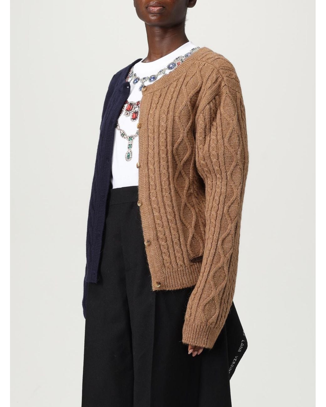 Moschino Couture Blue Cardigan