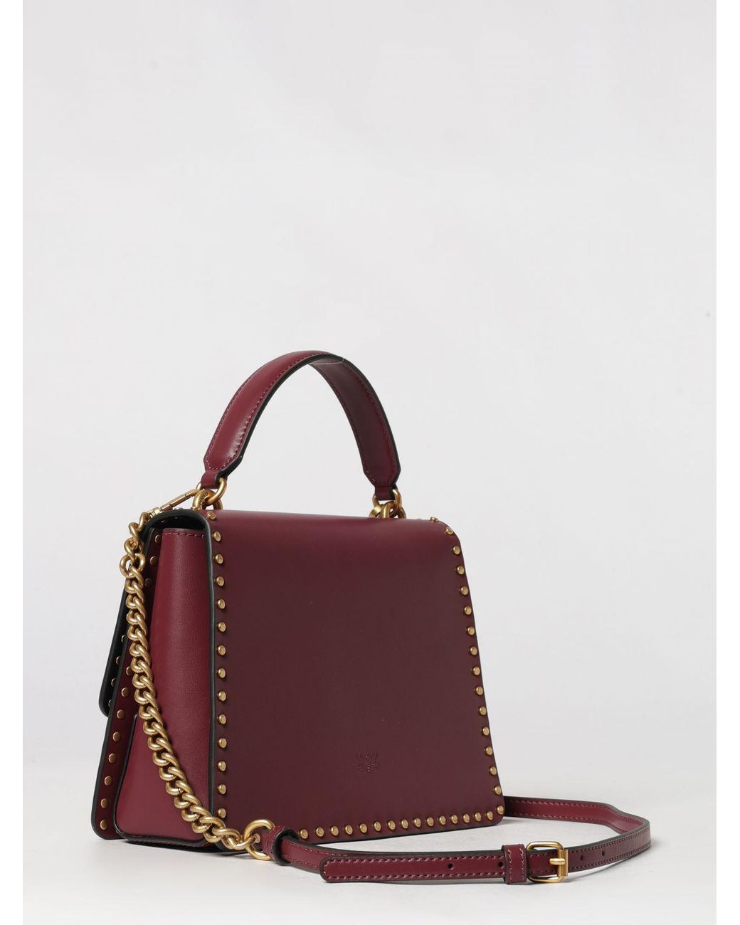 Pinko Purple Love Bag Handbag