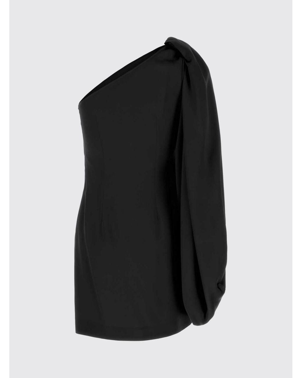 Stella McCartney Blue Asymmetric One-Shoulder Crêpe Mini Dress For Ceremonies