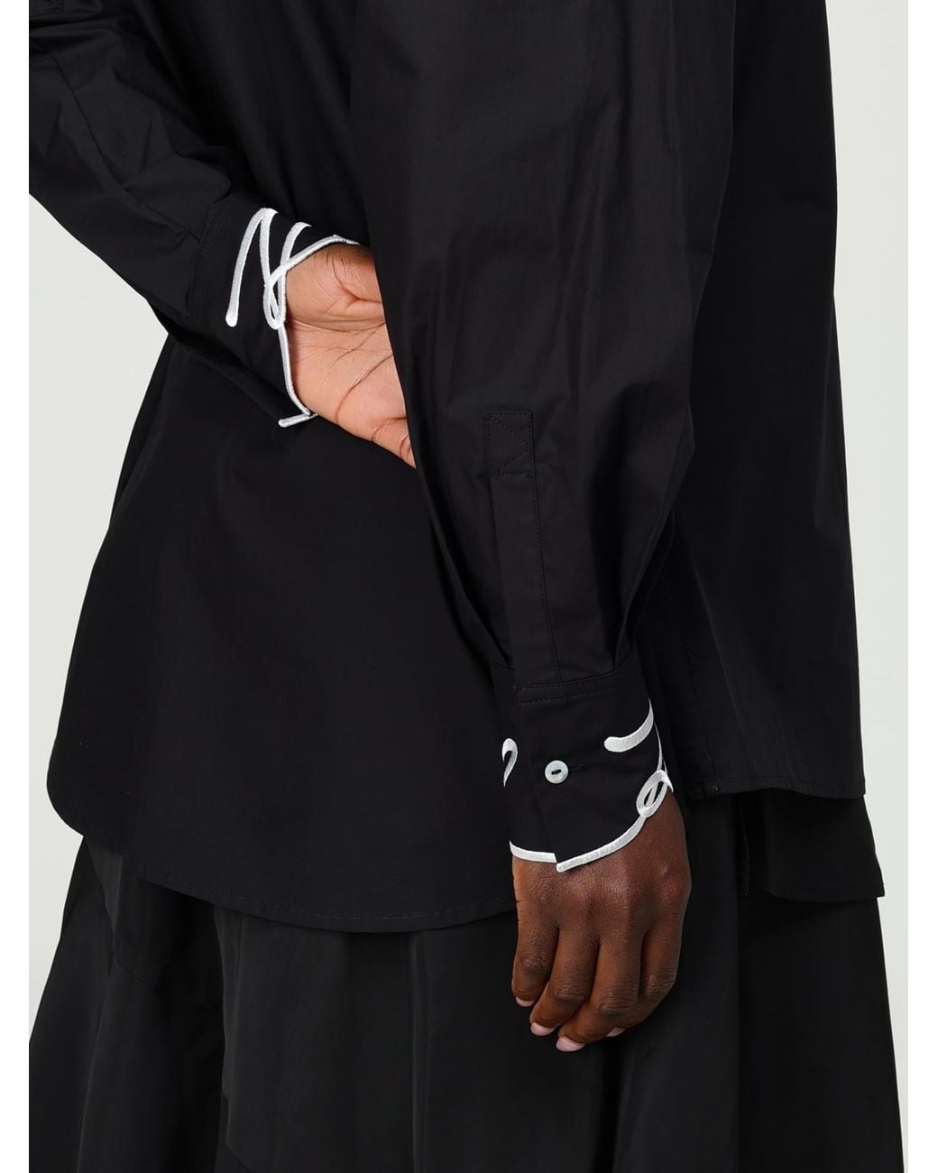Karl Lagerfeld Blue Organic Cotton Shirt