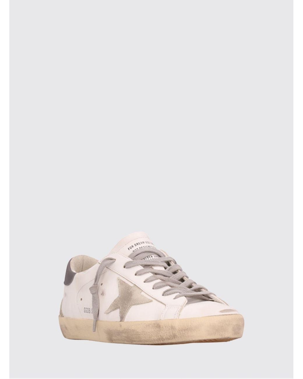 Golden Goose Deluxe Brand Pink Super-Star Used Leather Sneakers for men