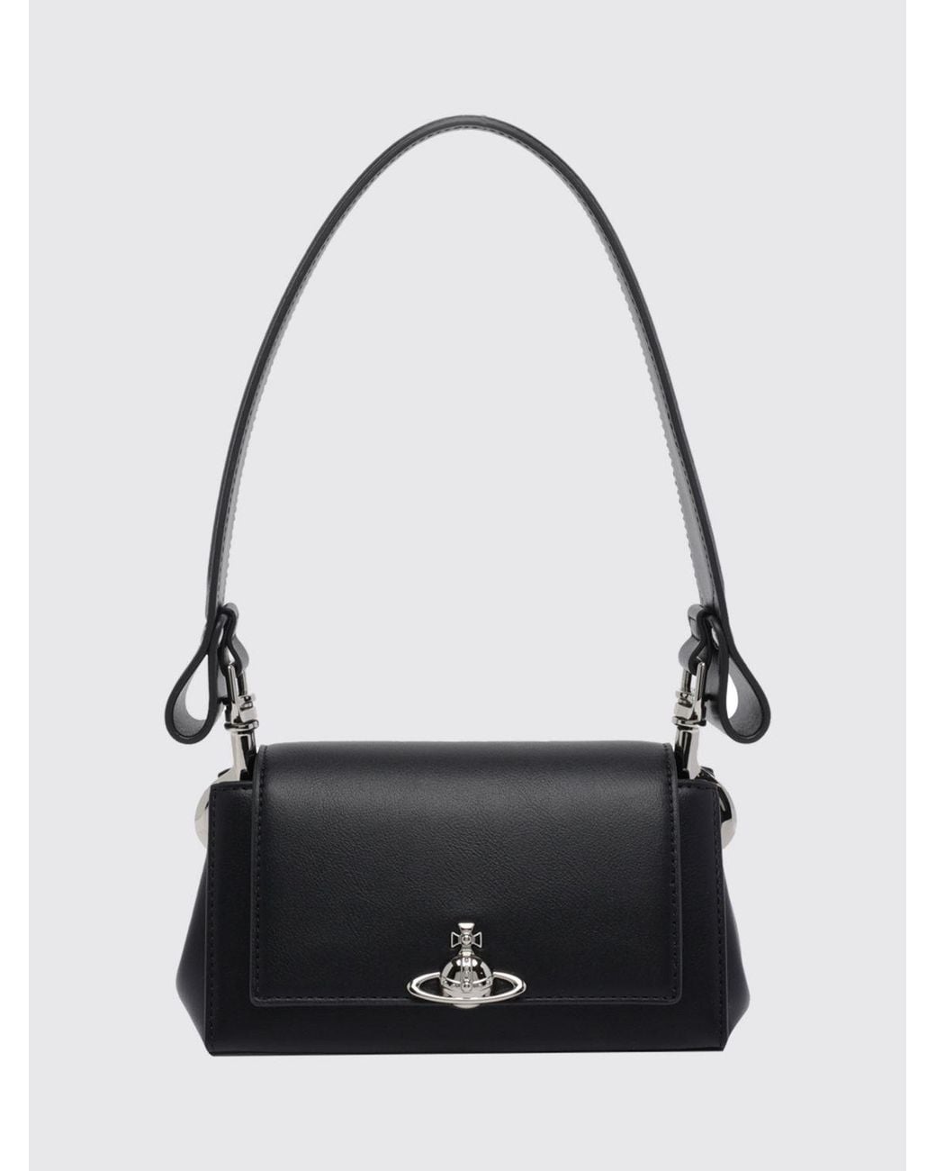 Vivienne Westwood Black Hazel Shoulder Bag