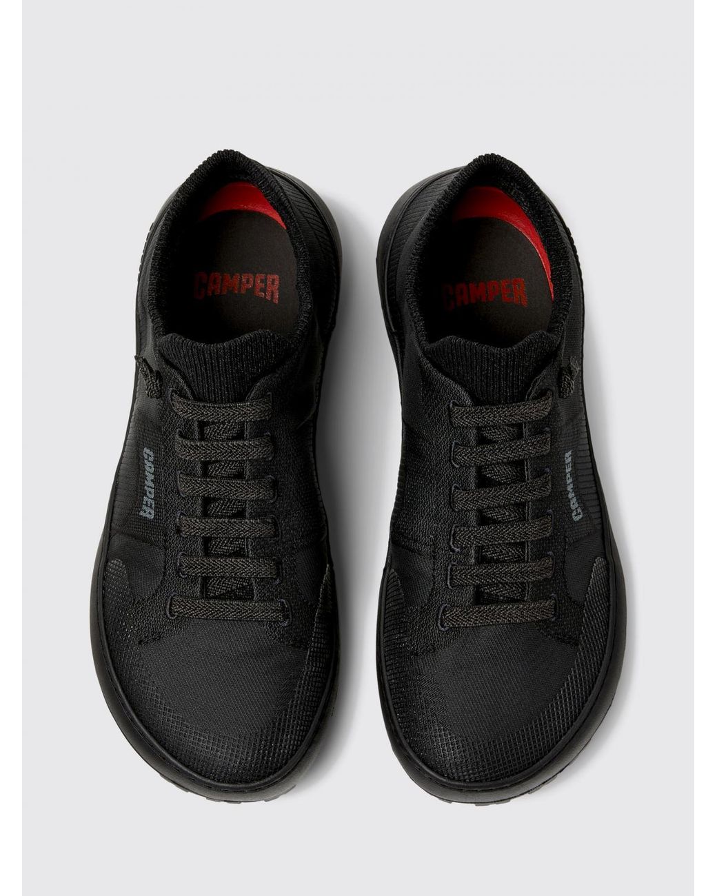 Camper Black Peu Serra Slip-On Trainers