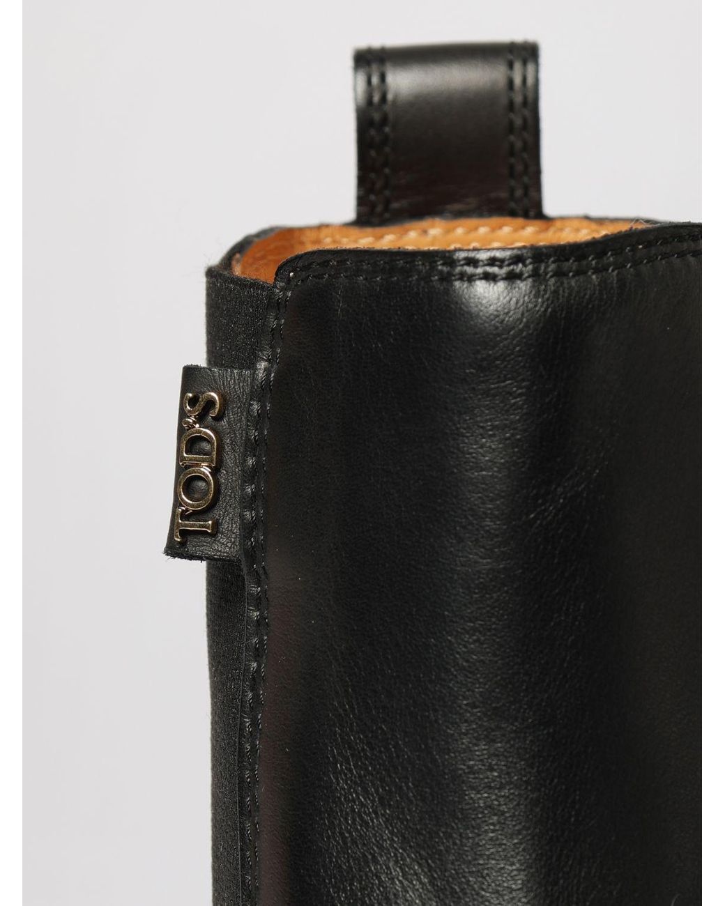 Tod's Black Chelsea Boots
