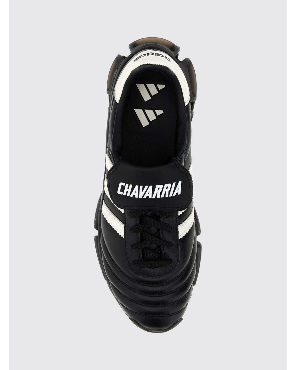Adidas Originals Black Megaride Copa Leather Sneakers X Willy Chavarria for men