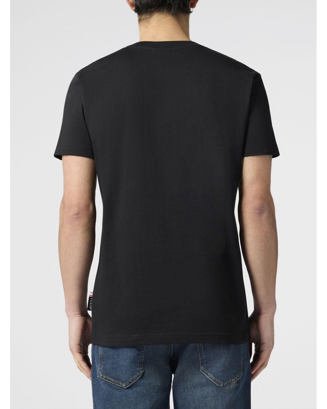 Philipp Plein Black T-Shirt for men