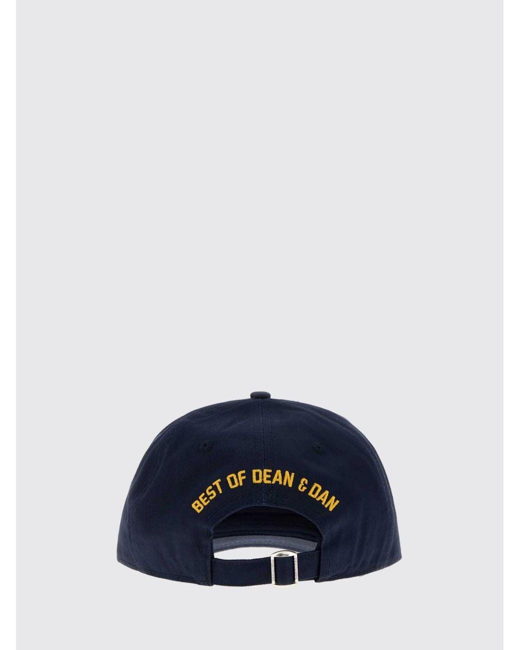 DSquared² Baseballkappe Aus Baumwolle Mit Gesticktem Logo Und Verstellbarem Riemen in White für Herren