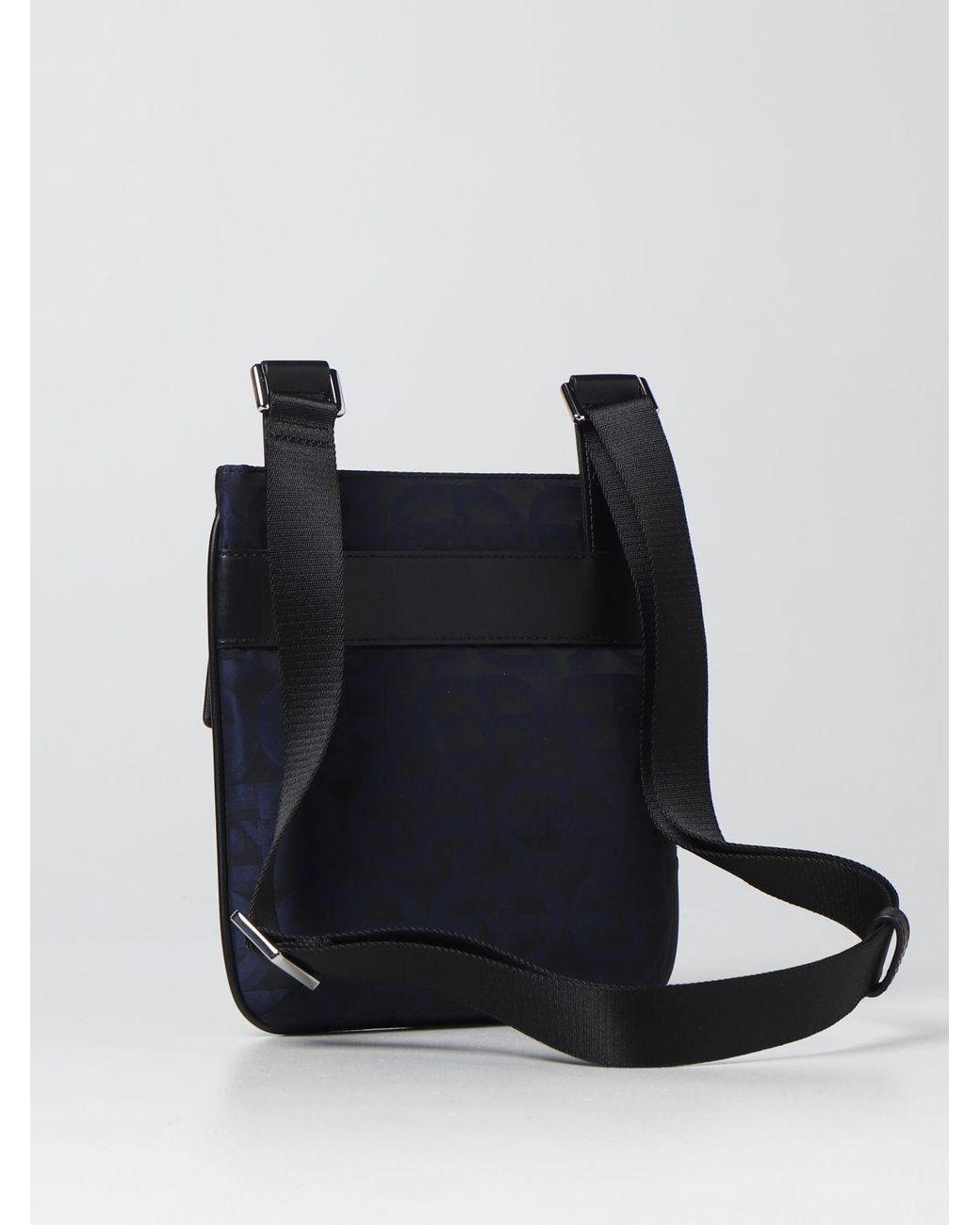 Emporio Armani Shoulder Bag Man in Blue for Men Lyst