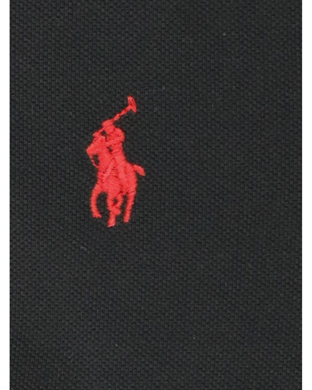 Polo Ralph Lauren Black Polo Shirt for men