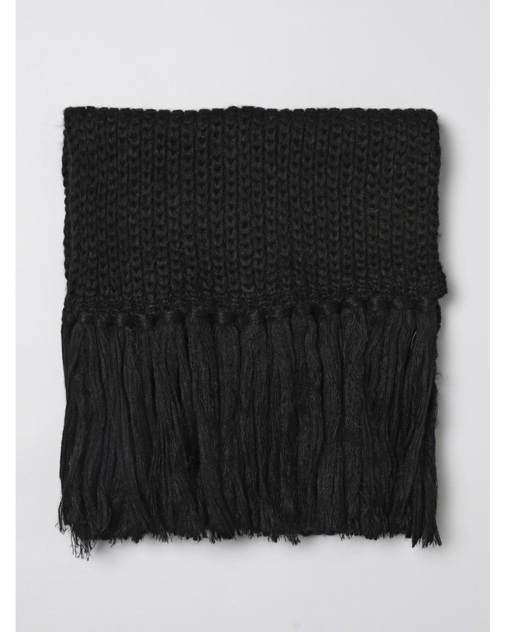 Ermanno Scervino Black Scarf