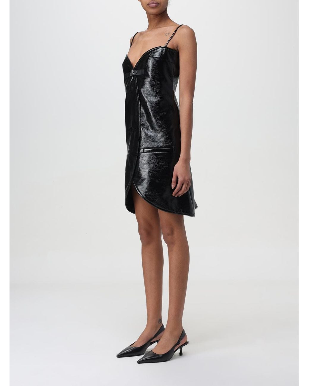 Courreges Black Dress Courrèges