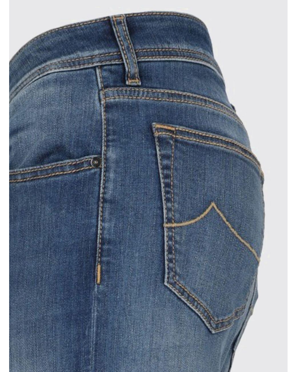 Jacob Cohen Blue Slim Fit 5-Pocket Skinny Jeans for men