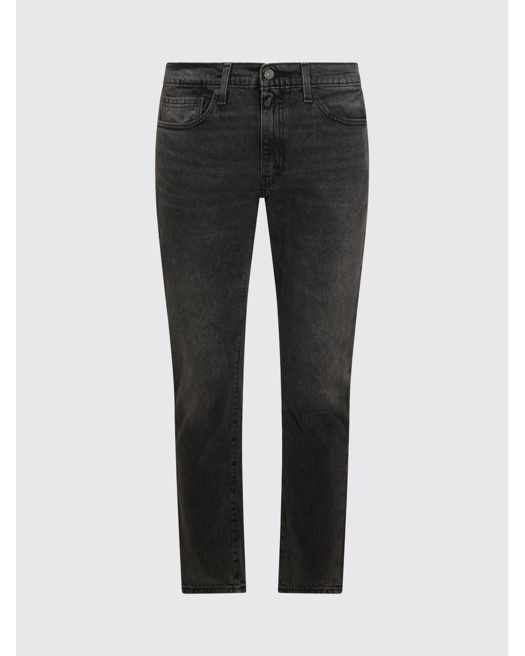 Levi's Blue Mid-Rise Skinny Fit Stretch Denim Jeans for men