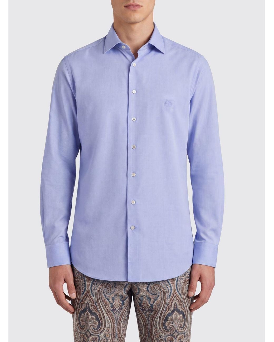 Etro Blue Shirt for men