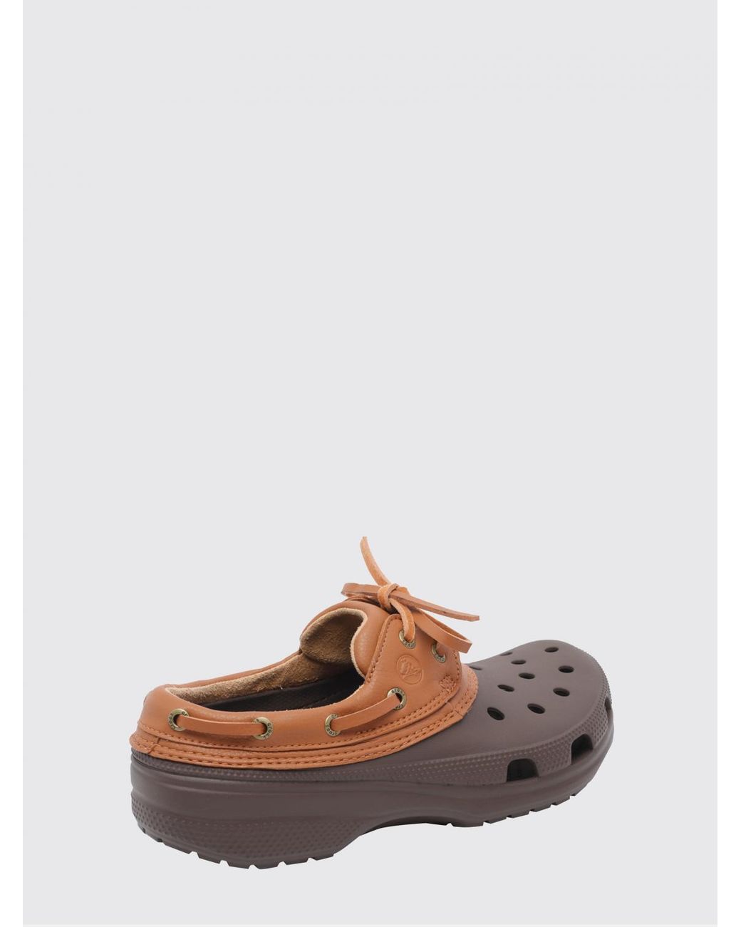 CROCSTM Brown Classic Boat Mules for men