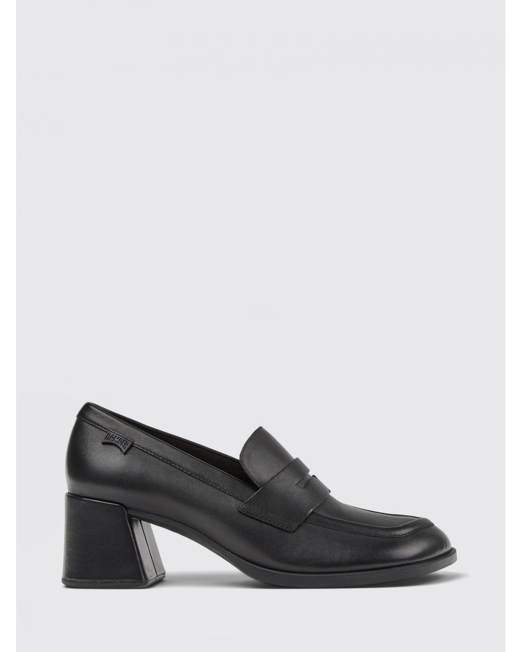 Camper Black Kora Leather Loafer