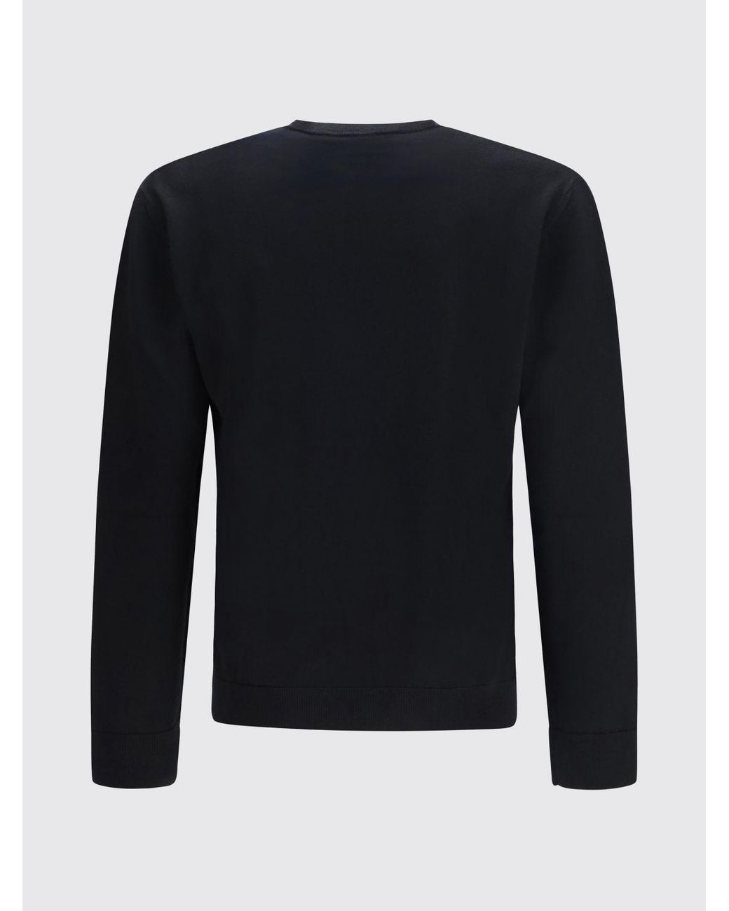 Valentino Black Wool V-Neck Sweater for men