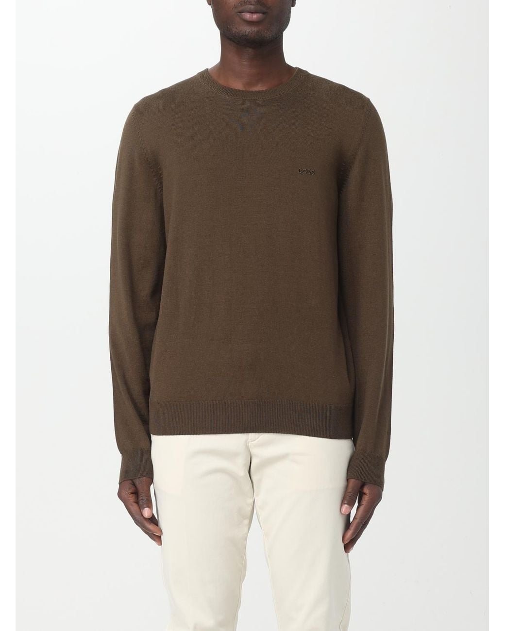 Boss Brown Sweater for men