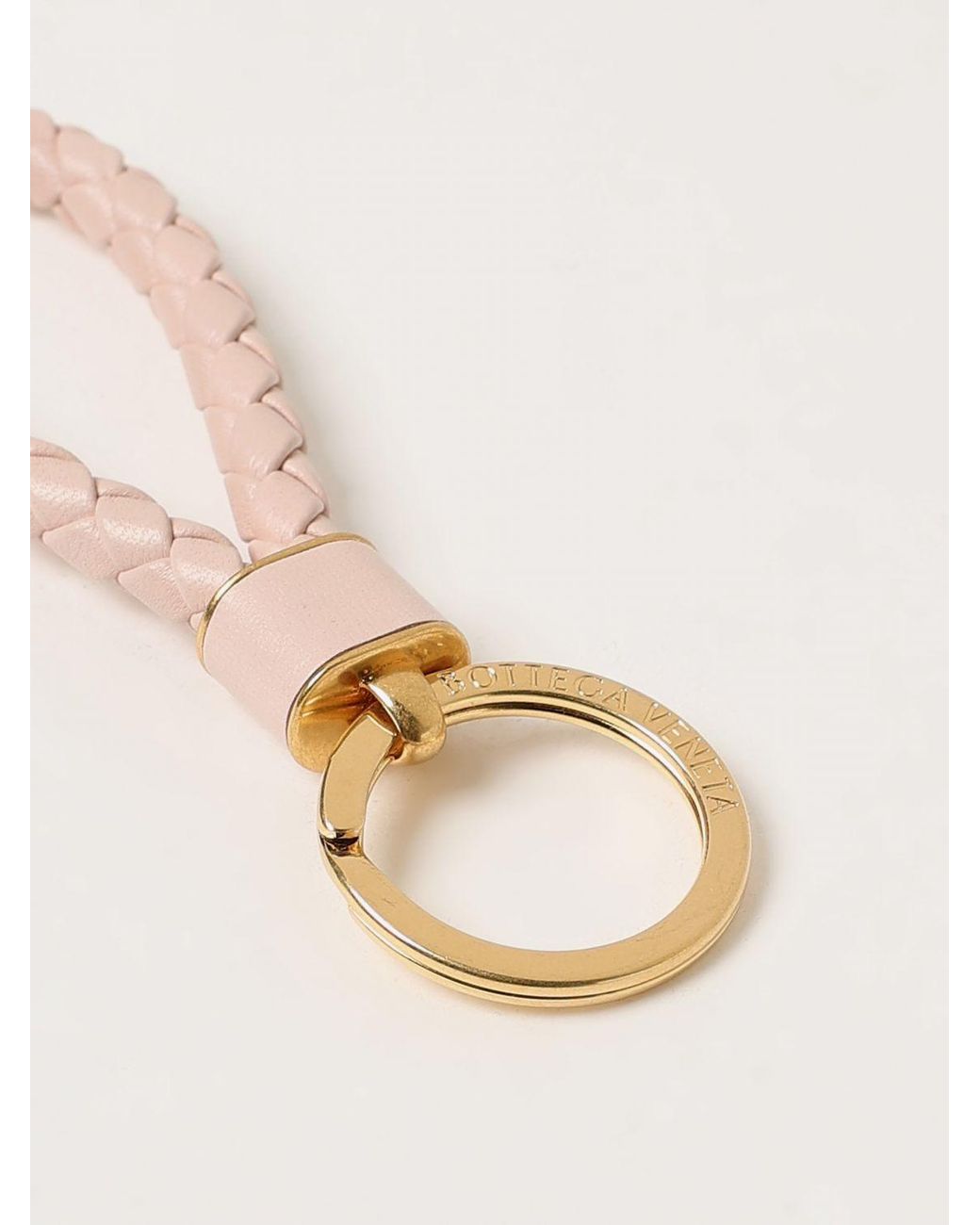 Bottega Veneta Keyring in Natural Lyst UK