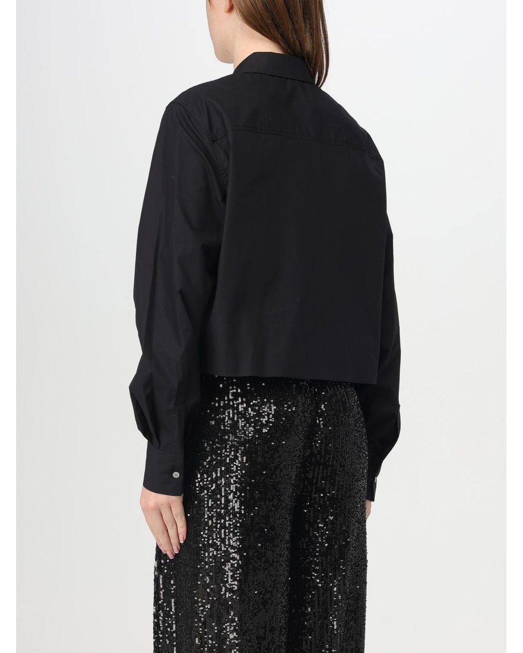 Karl Lagerfeld Black Organic Cotton Shirt