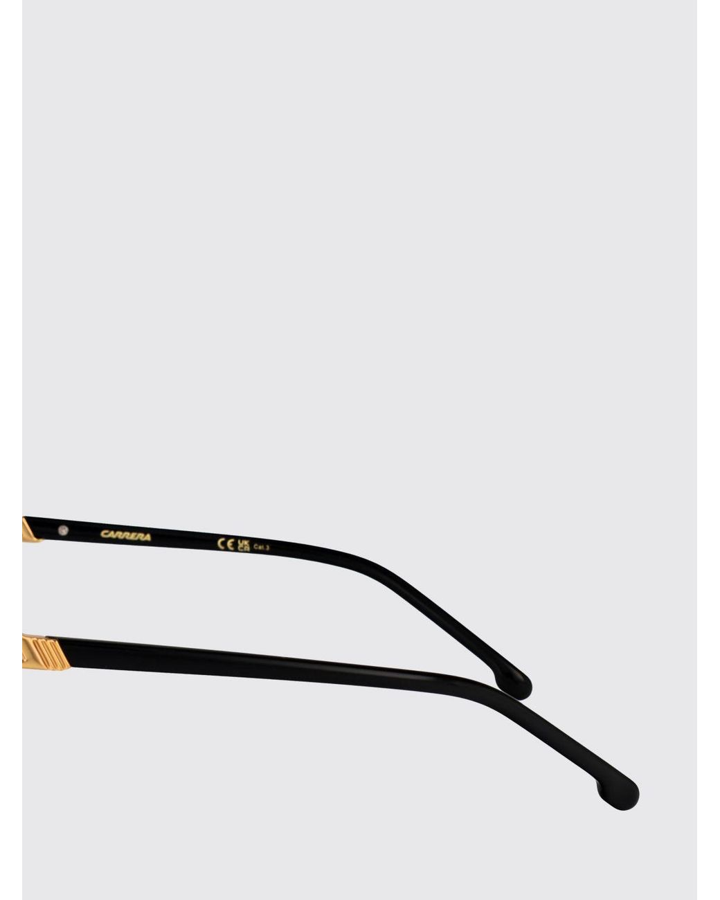 Carrera Blue Rectangular Metal Sunglasses With Gradient Lenses