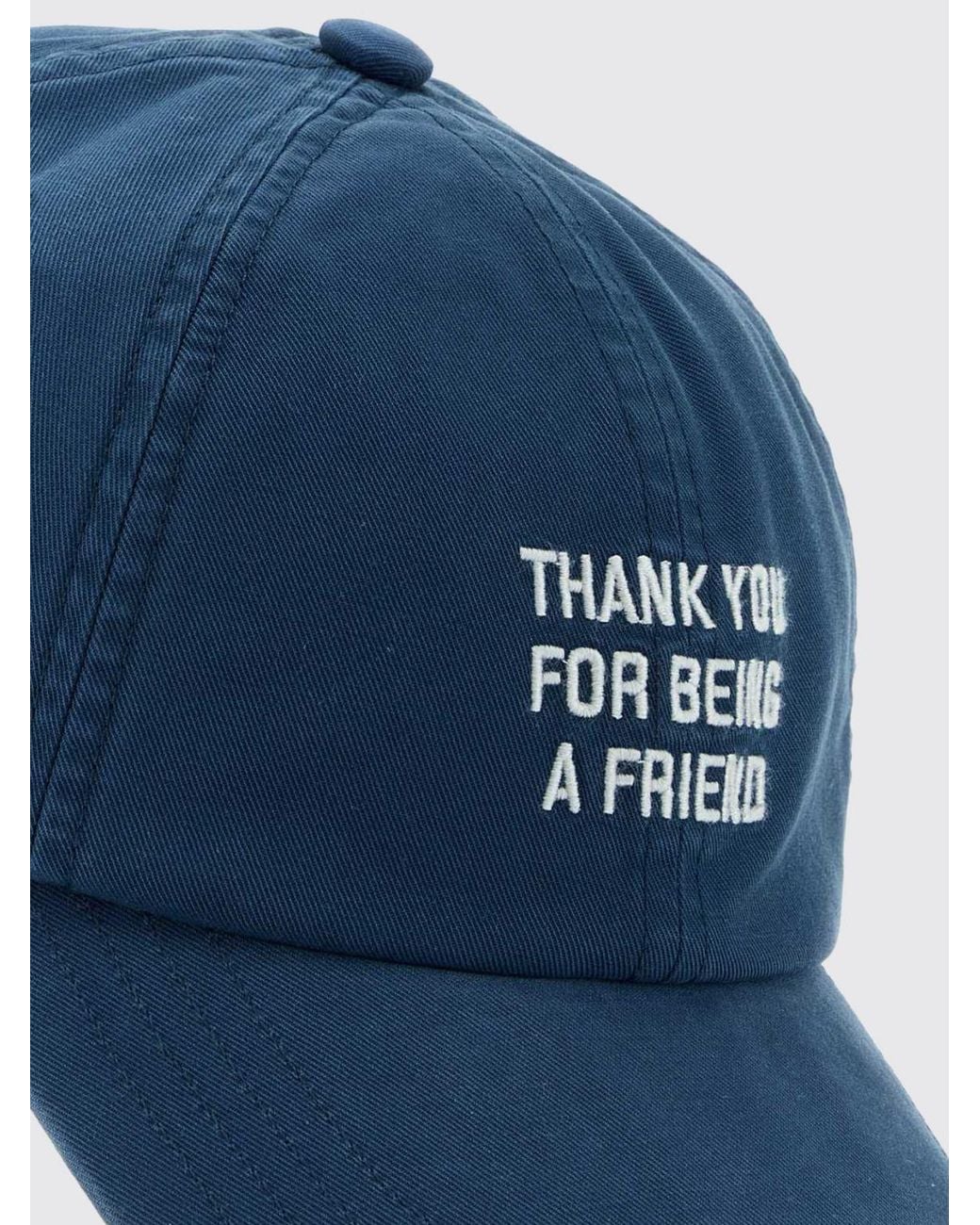 Gorra De Béisbol De Algodón Con Eslogan Y Correa Ajustable AMI de hombre de color Blue