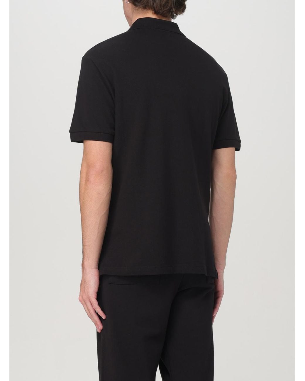 Versace Jeans Couture Black Polo Shirt for men