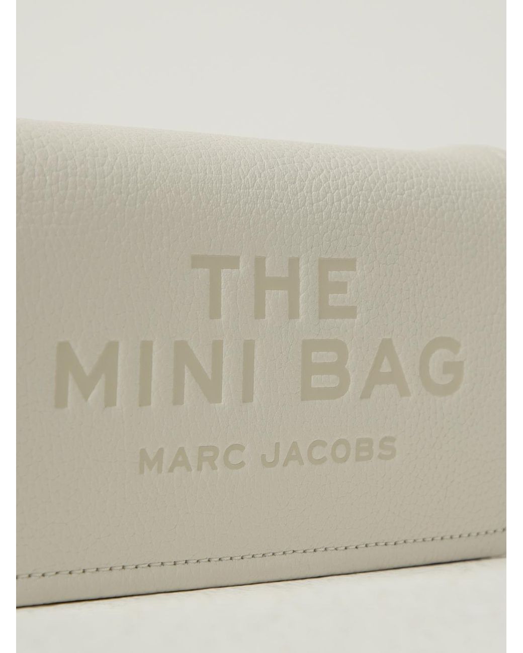 Marc Jacobs Natural The Mini Bag Leather Shoulder Bags