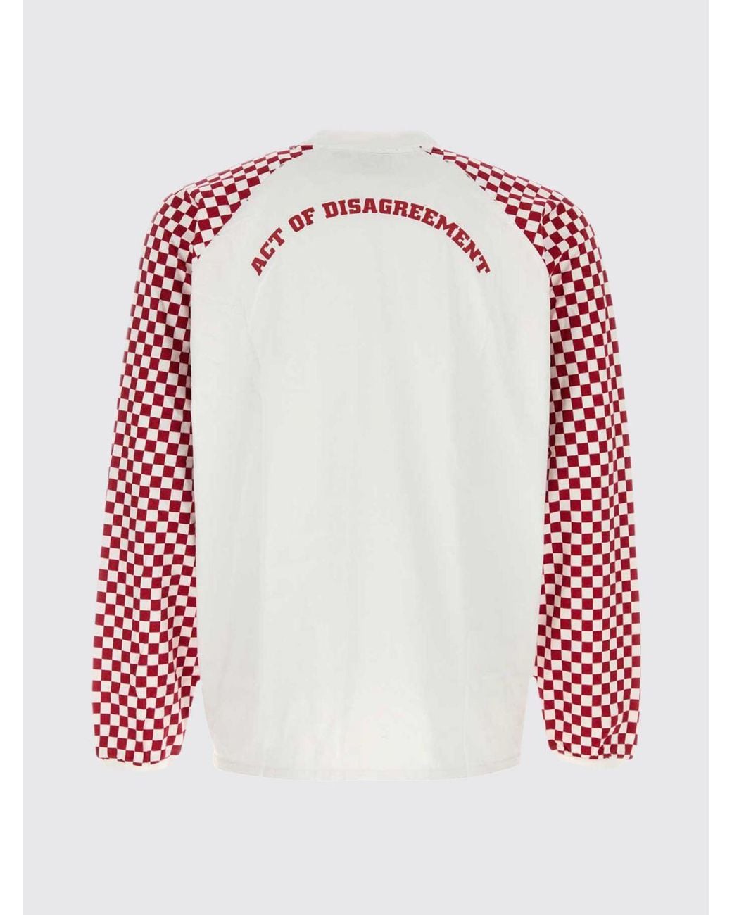 Vans Red Long-Sleeved T-Shirt for men