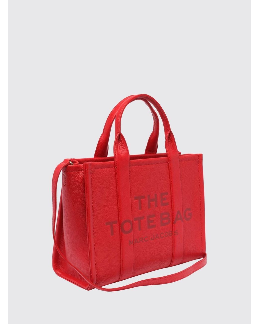 Marc Jacobs Red The Medium Tote Bag