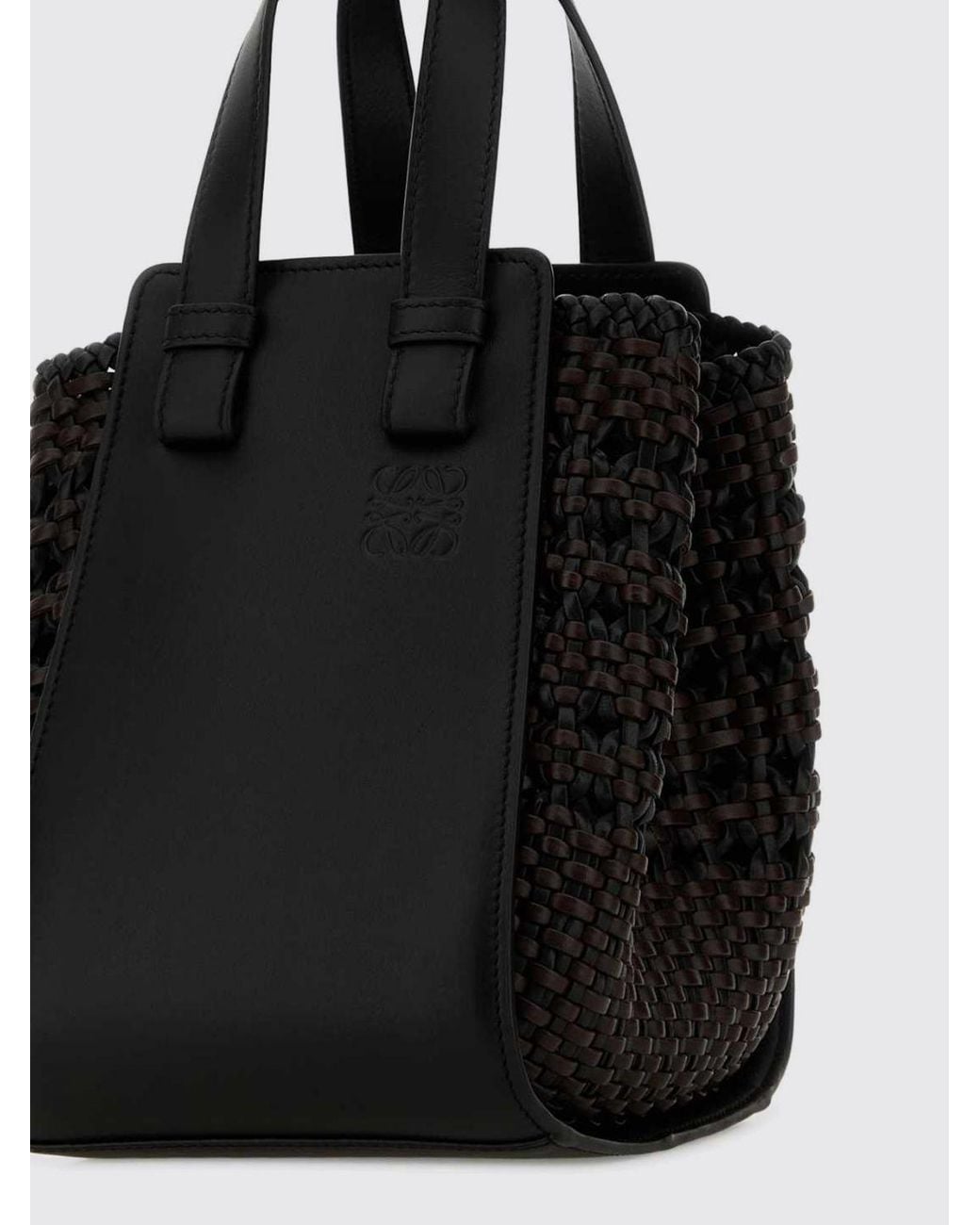 Loewe Black Hammock Leather Bag