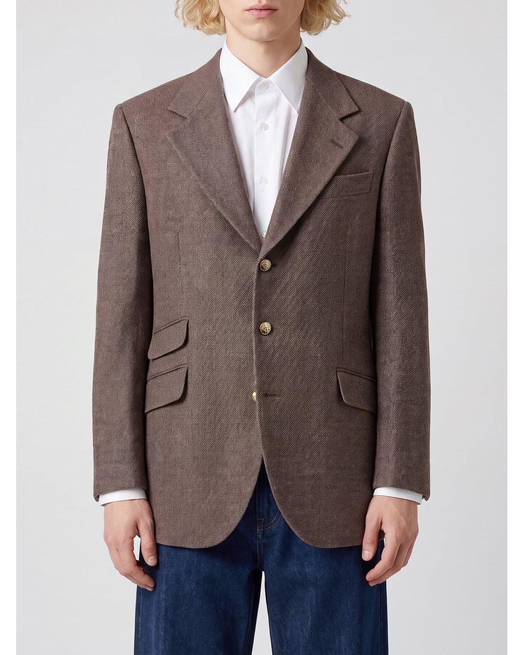 Brunello Cucinelli Brown Jacket for men