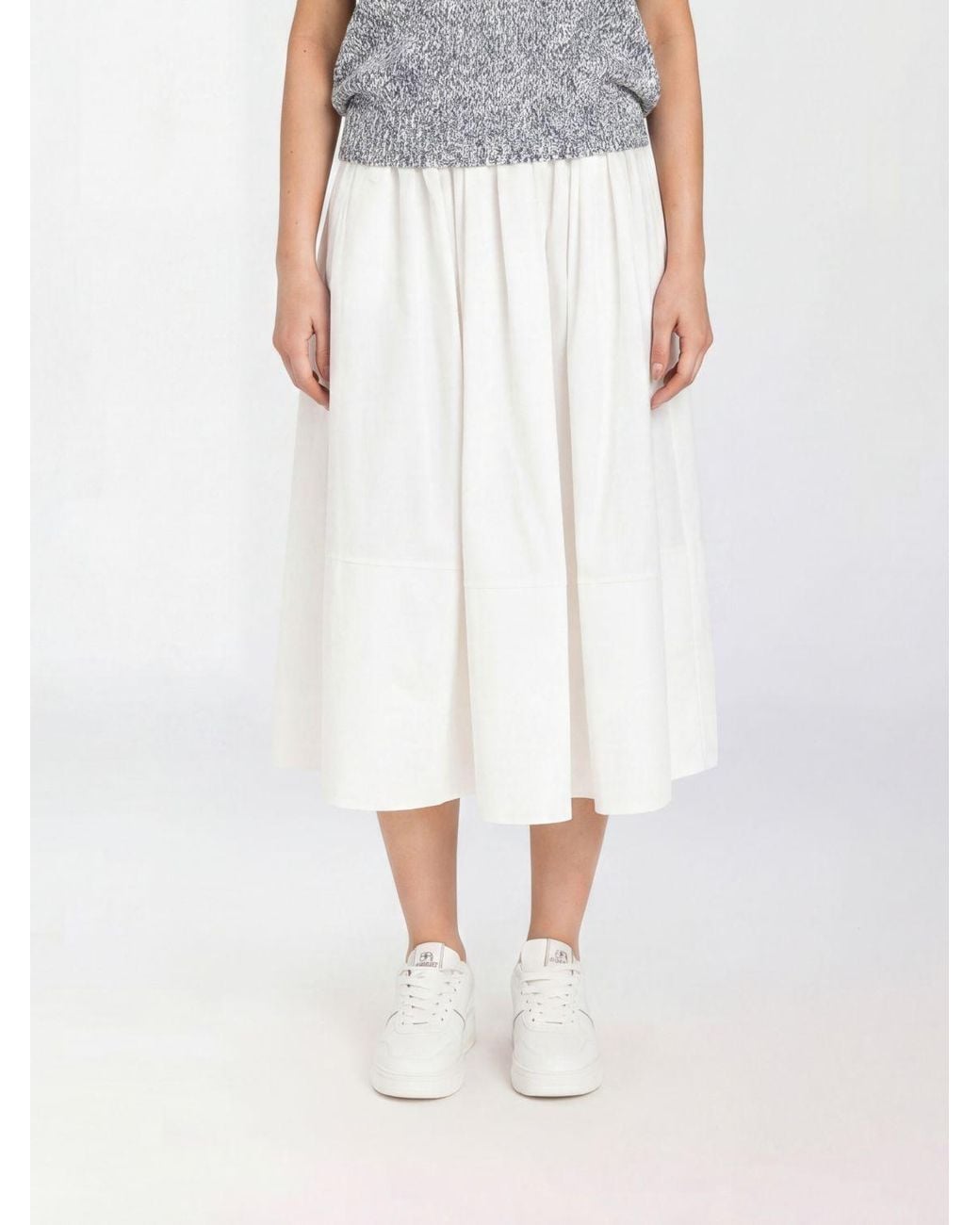 Twinset White Skirt